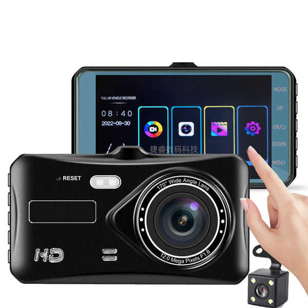 4-Inch 1080p Touchscreen Dash Cam
