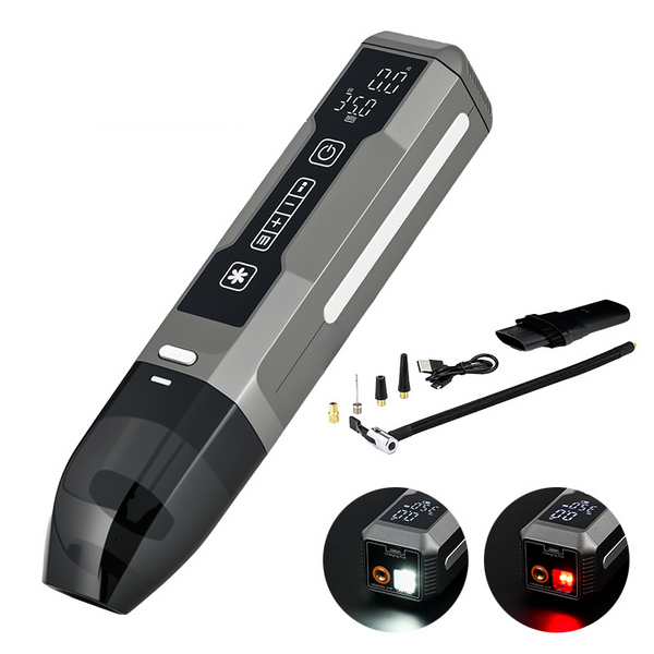 4-in-1 High-Power Home Car Jump Starter&Vacuum Cleaner