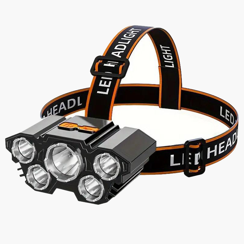 Super Bright 5 LED Headlamp - YKP03