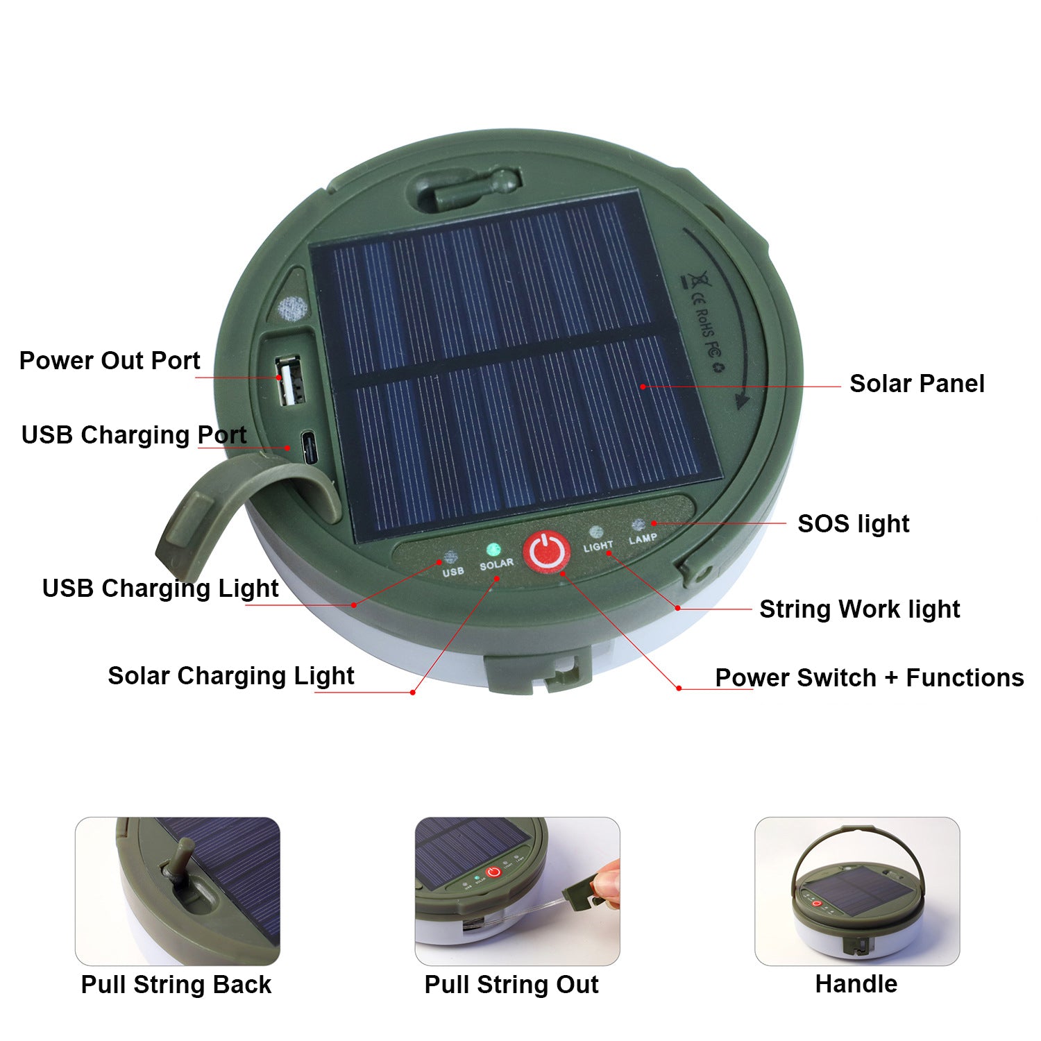 10M/32FT SOLAR CAMPING LIGHT - YKP02