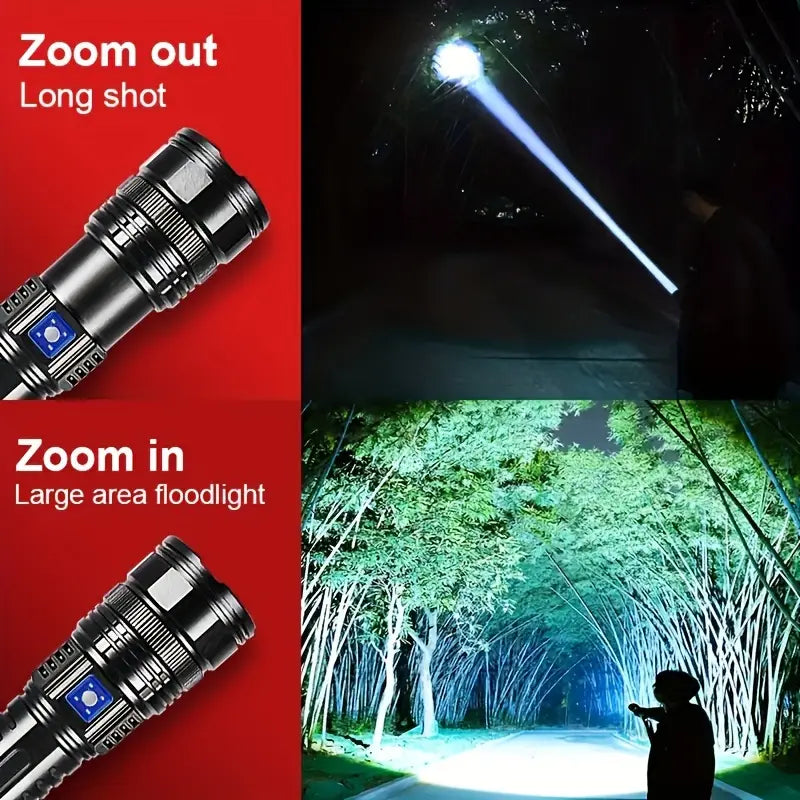 1pc Ultra-Bright LED Flashlight - YKP004